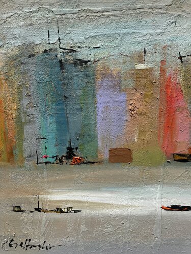 CómoUna milonguita by Gisela Gaffoglio, Painting for Sale on Select
