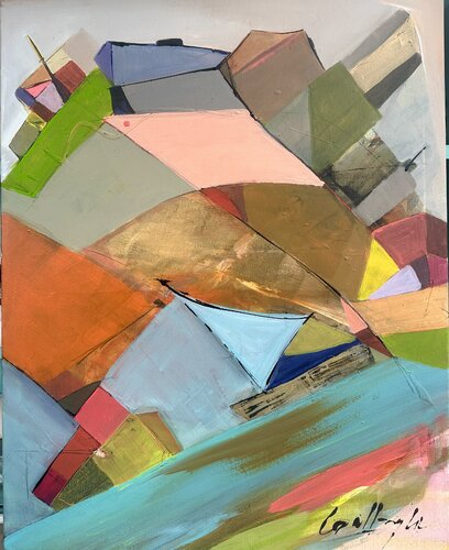 Con rumbo propio by Gisela Gaffoglio, Painting for Sale on Select