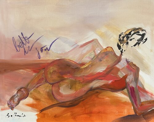 BELLE DU JOUR by Gisela Gaffoglio, Painting for Sale on Select