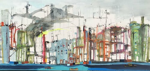 Hechizada by Gisela Gaffoglio, Painting for Sale on Select