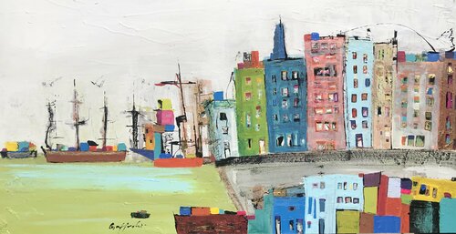 Bright day by Gisela Gaffoglio, Painting for Sale on Select