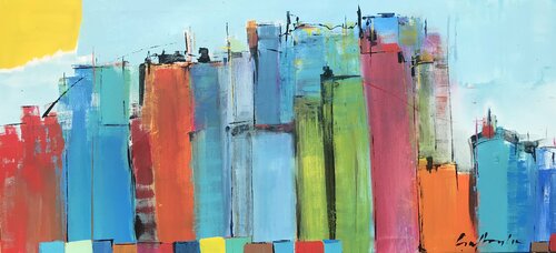 No hay invierno by Gisela Gaffoglio, Painting for Sale on Select