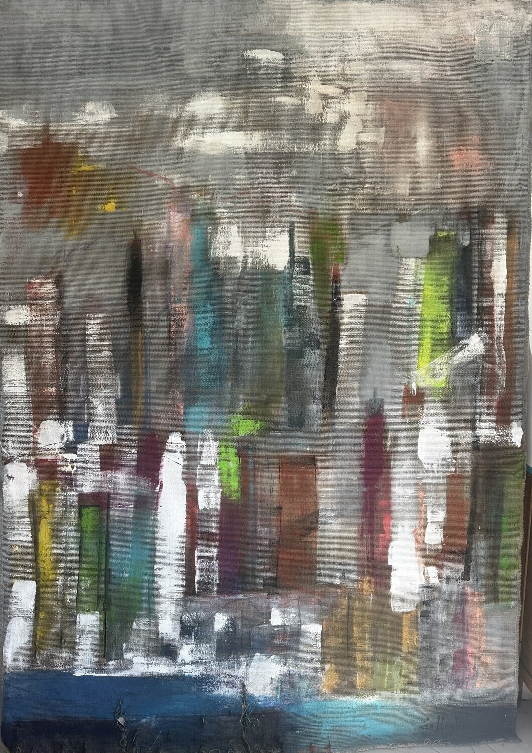 Como la vida misma Gisela Gaffoglio Original painting for sale