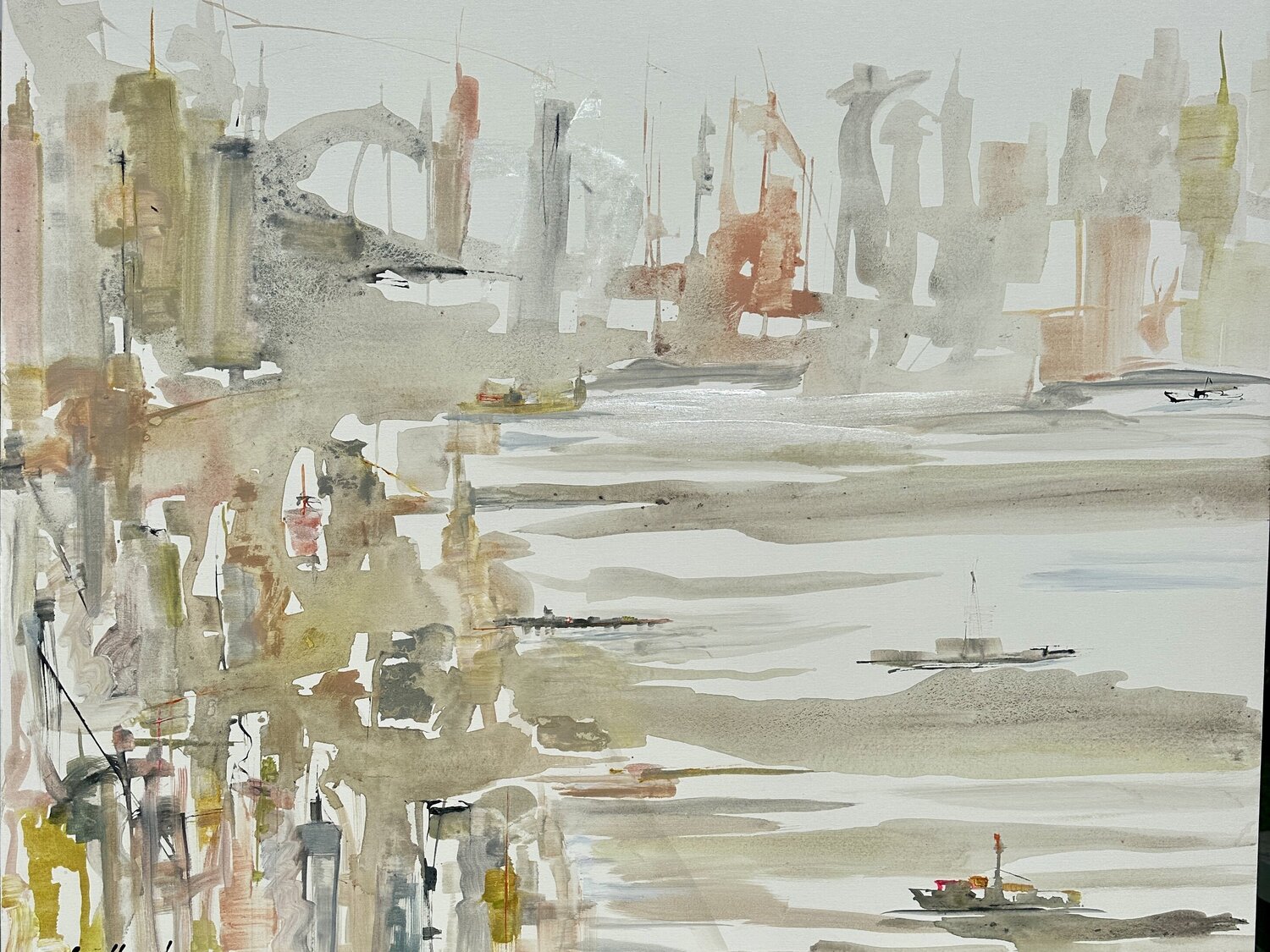 BUSCANDOTE Gisela Gaffoglio Original painting for sale