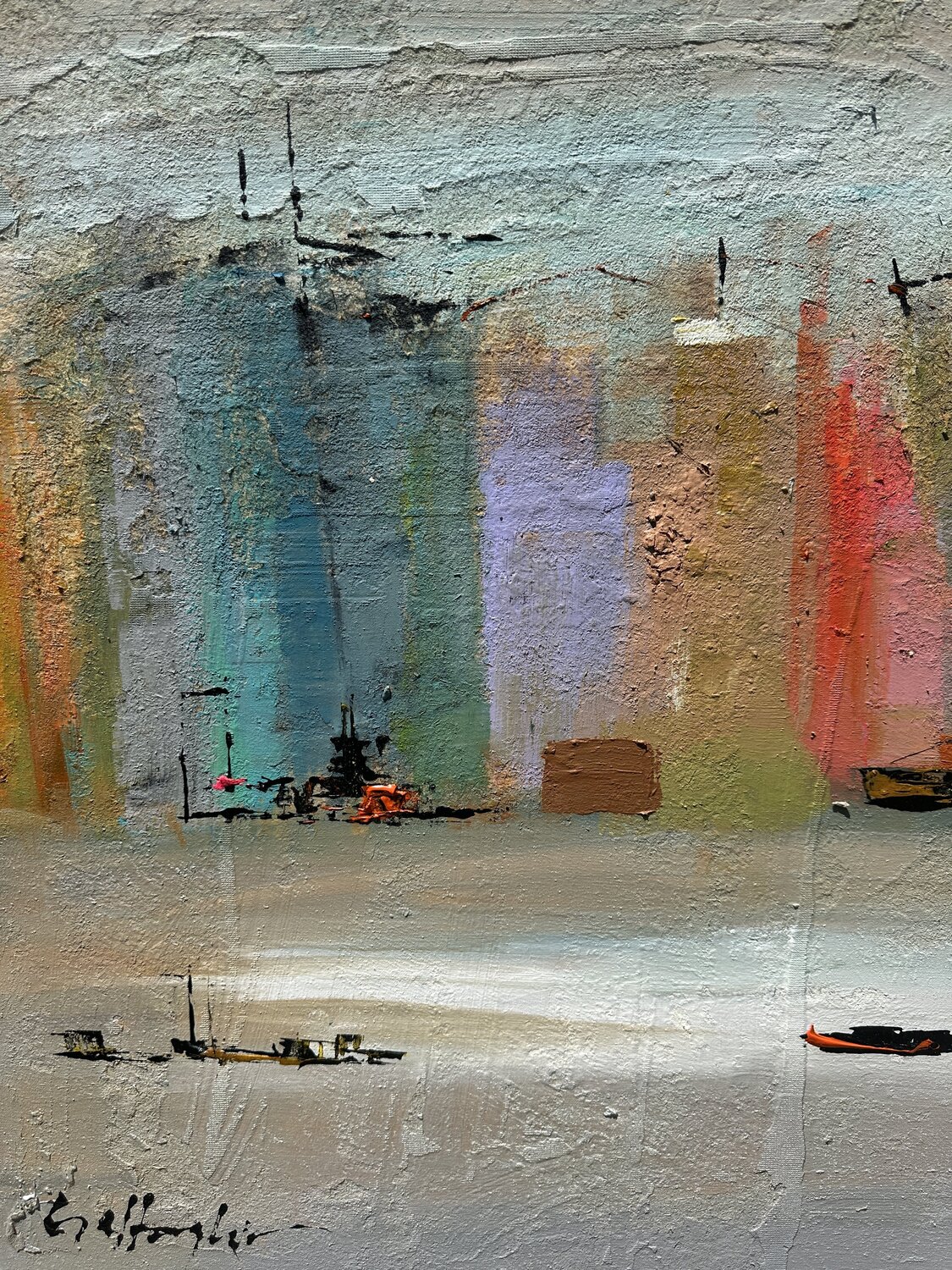 CómoUna milonguita Gisela Gaffoglio Original painting for sale