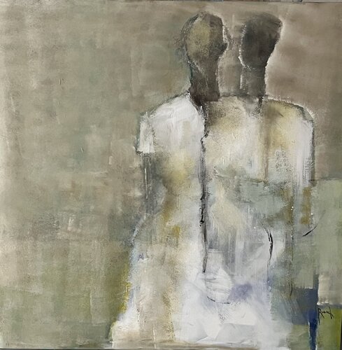 Silhouettes by Marie Rouach, Painting for Sale on Select