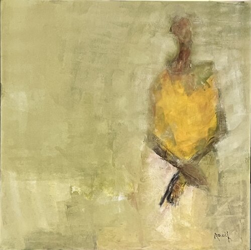Fading figure by Marie Rouach, Painting for Sale on Select