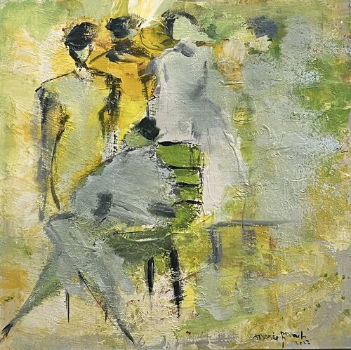 La ou le temps s’arrête… by Marie Rouach, Painting for Sale on Select