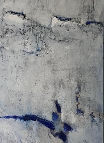 Abstrait structuré by Marie Rouach, Painting for Sale on Select