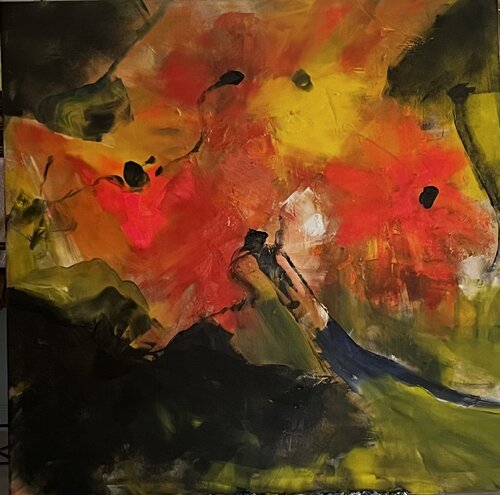 My flowers by Marie Rouach, Painting for Sale on Select