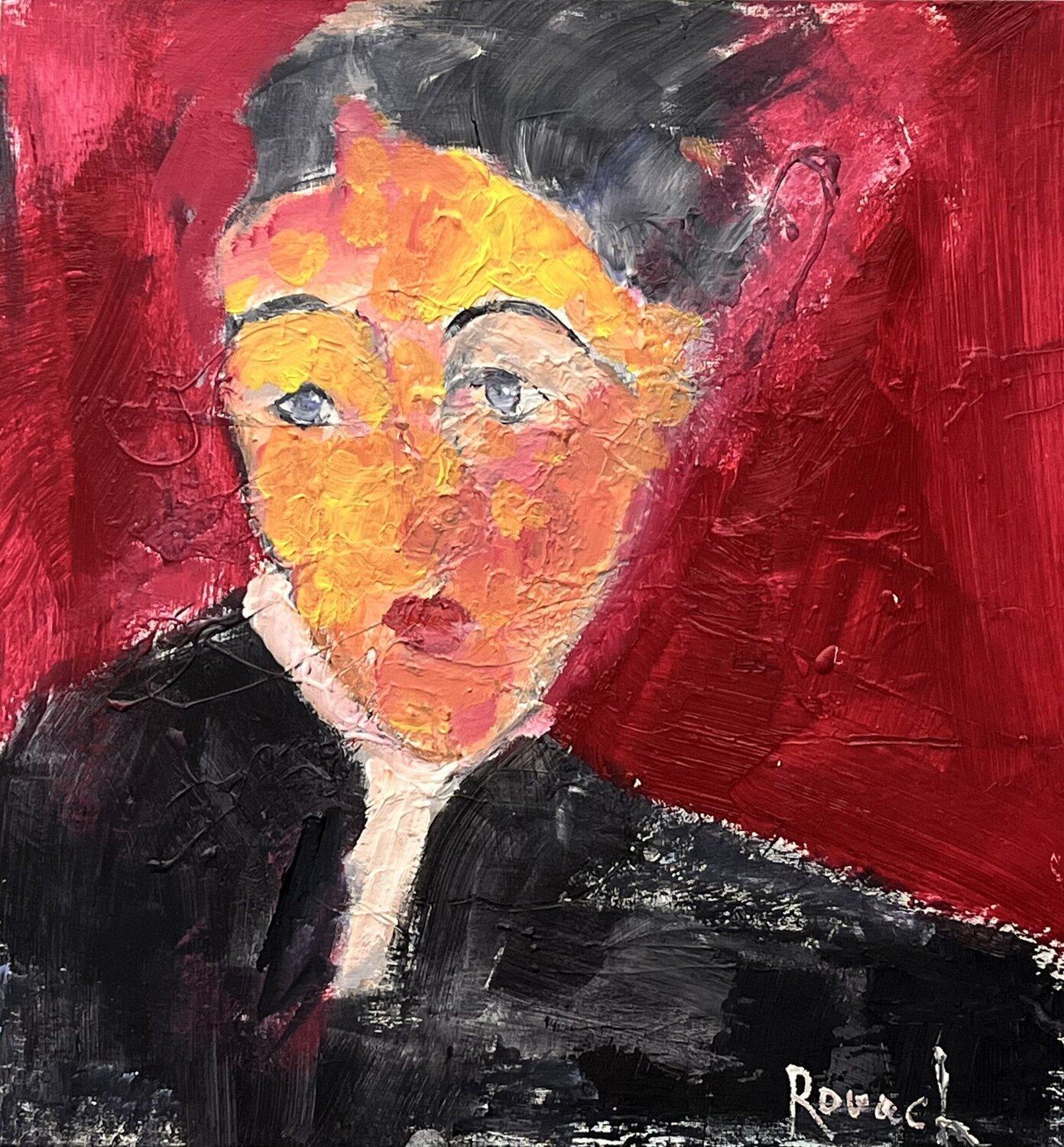 Inspiration Haim Soutine Marie Rouach Original painting for sale