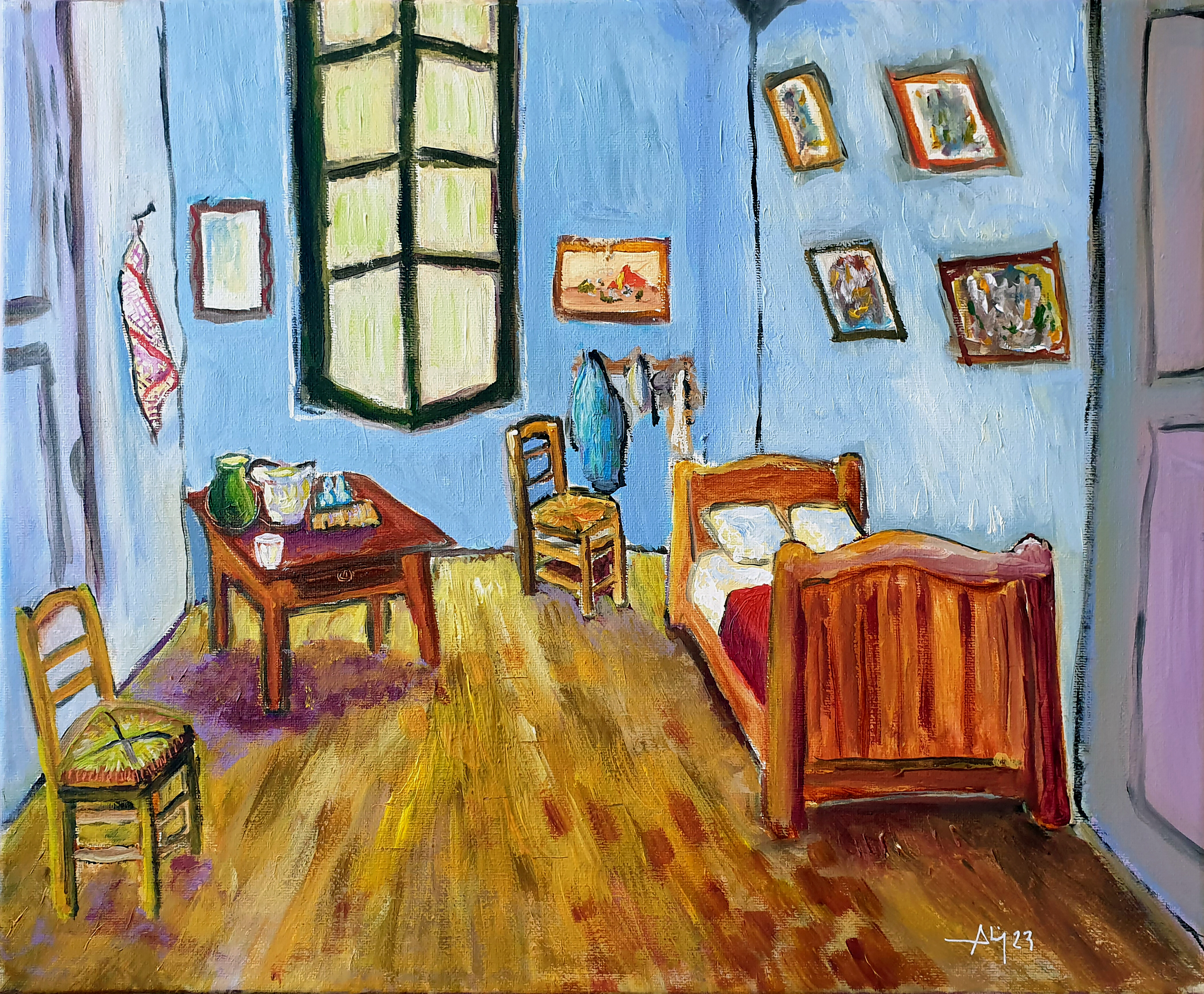 Airbnb en Arles (d'après Van Gogh)