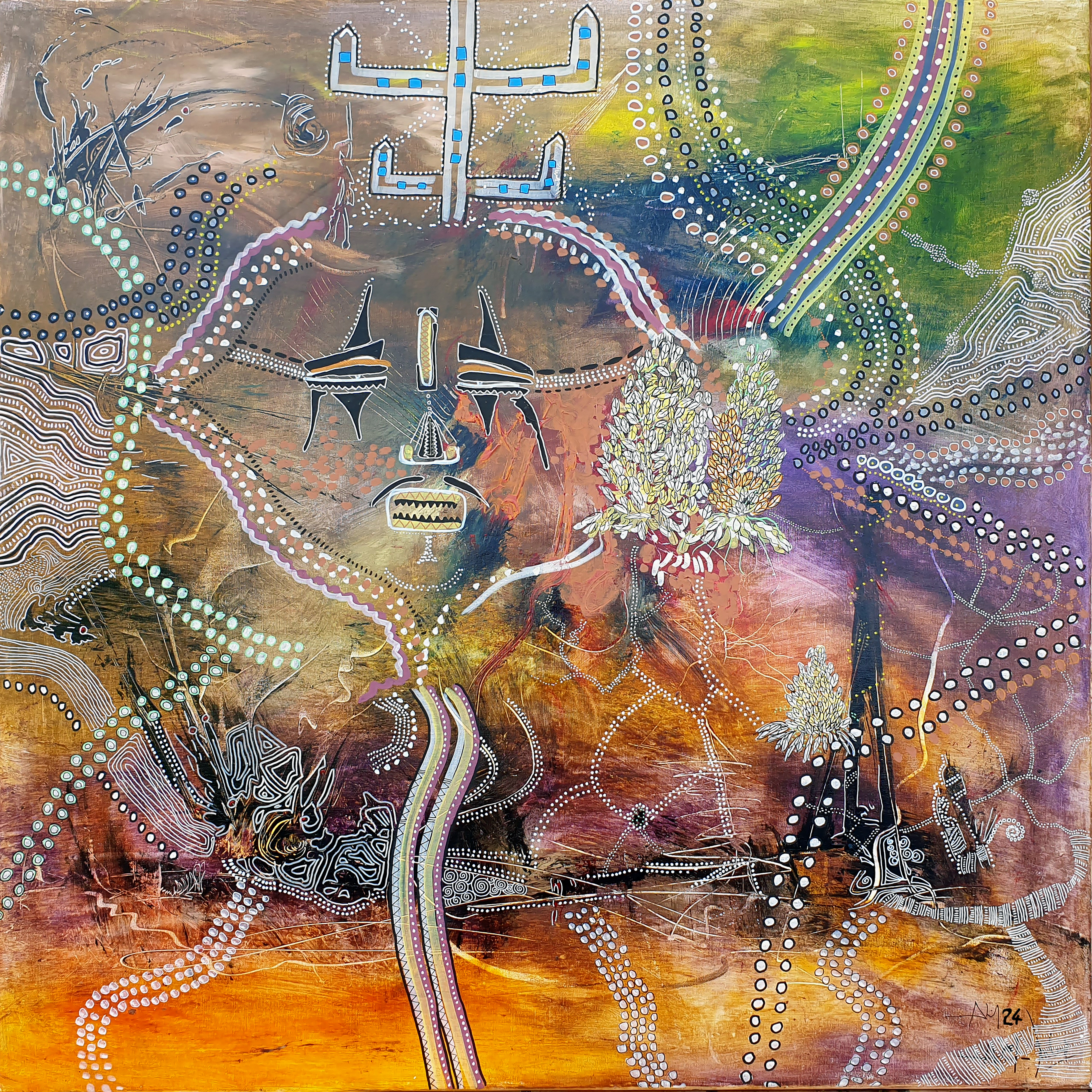 Topic Indigenous paintings