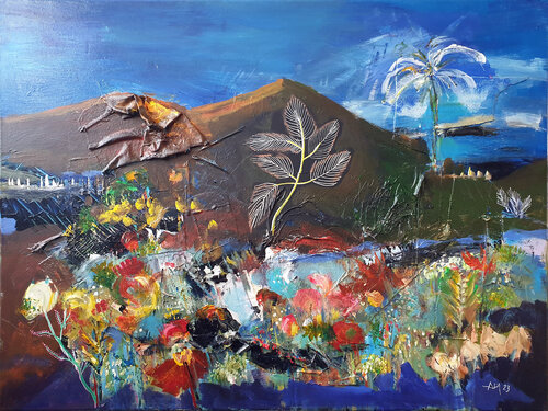 Hiva Oa by Philippe Abril, Painting for Sale on Select