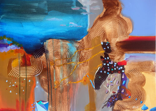 Olympe by Philippe Abril, Painting for Sale on Select