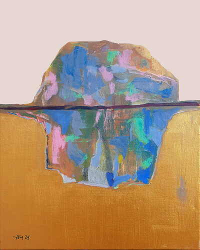 Rocher No V by Philippe Abril, Painting for Sale on Select