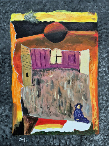 Solitude à Cordoue by Philippe Abril, Painting for Sale on Select
