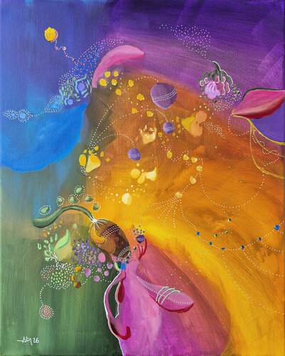 La parole des innocents by Philippe Abril, Painting for Sale on Select