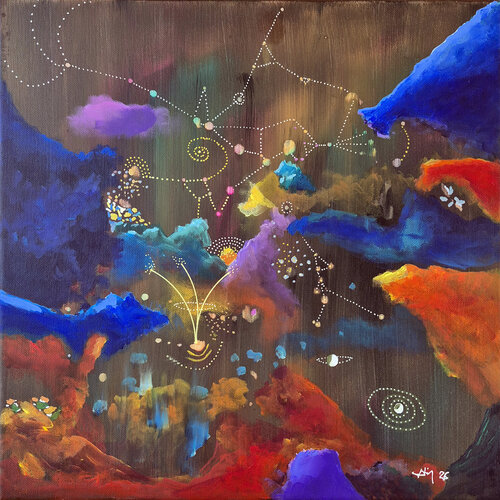 Mouvements by Philippe Abril, Painting for Sale on Select
