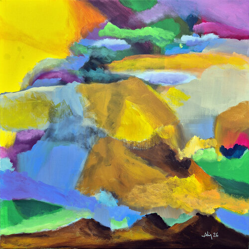 Rose est un état d'esprit by Philippe Abril, Painting for Sale on Select