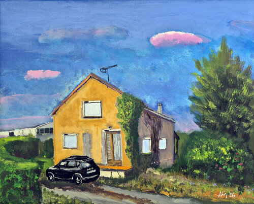 Le Studio à Ségry von Philippe Abril, Malerei kaufen auf Select