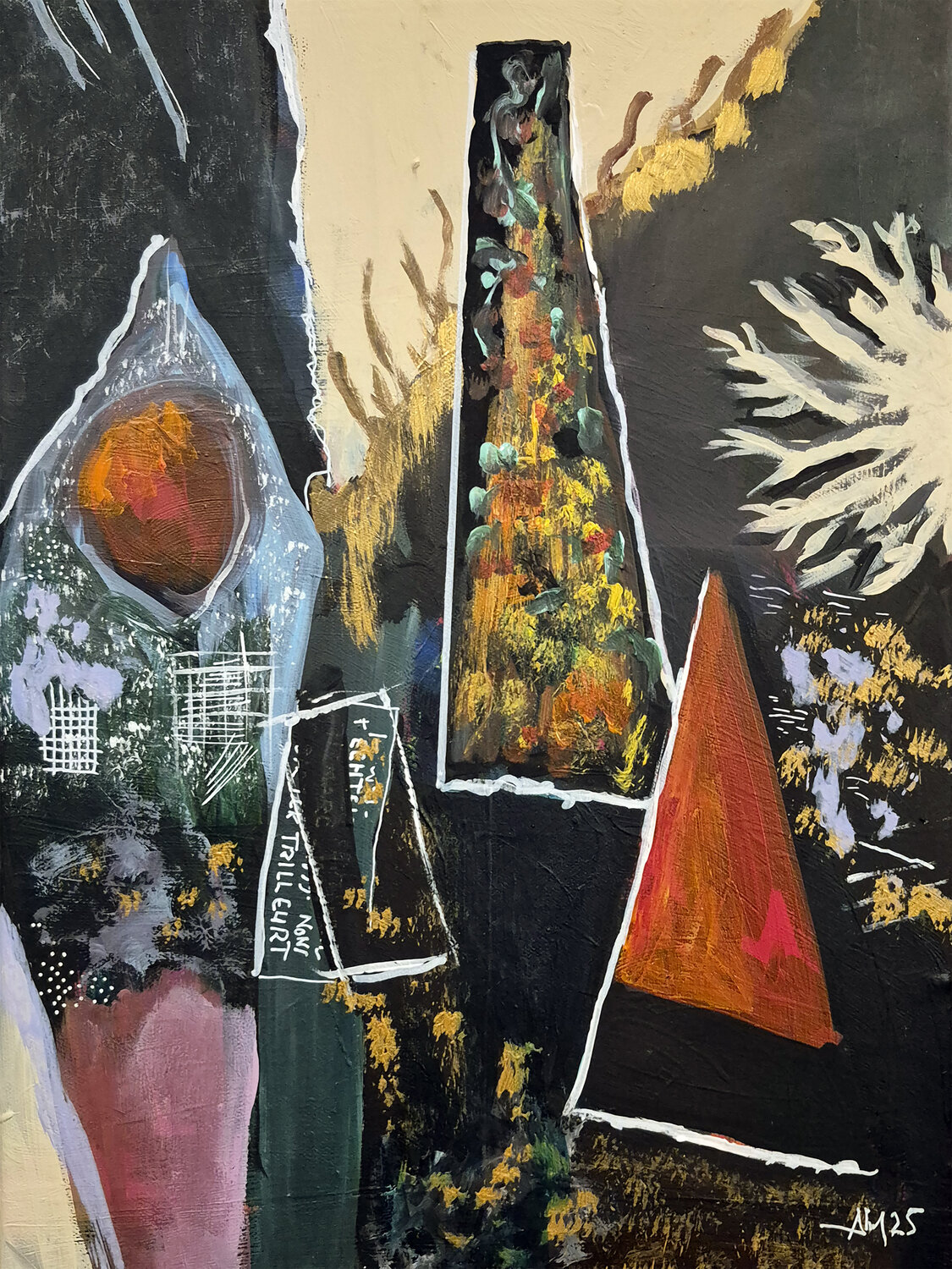 Anacoluthe Philippe Abril Original painting for sale