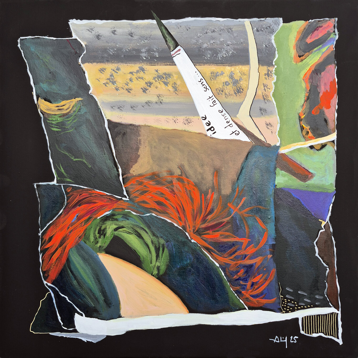 Mémoire fluide Philippe Abril Original painting for sale