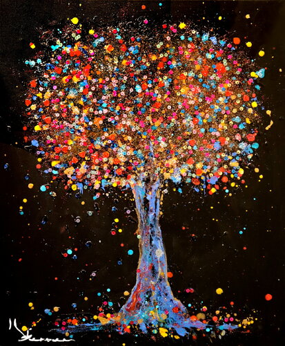 Funny tree by Kspersee, Painting for Sale on Select