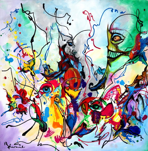 Extraterrestre by Kspersee, Painting for Sale on Select
