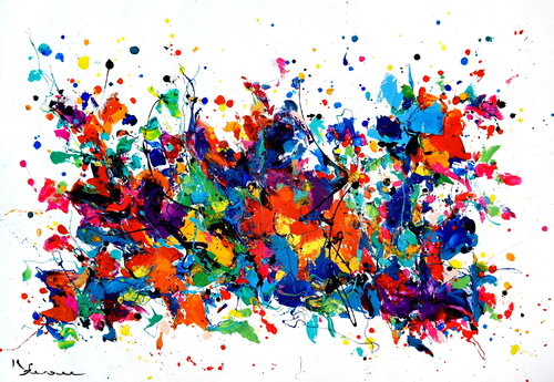 Alive with colors by Kspersee, Painting for Sale on Select