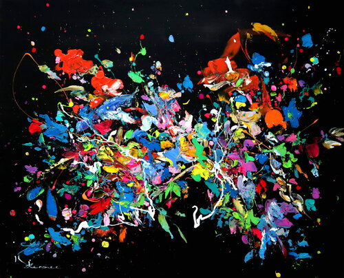 Colorful Night by Kspersee, Painting for Sale on Select