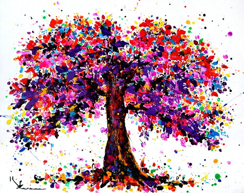 The dream tree by Kspersee, Painting for Sale on Select