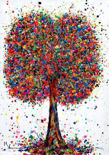 Spring tree by Kspersee, Painting for Sale on Select