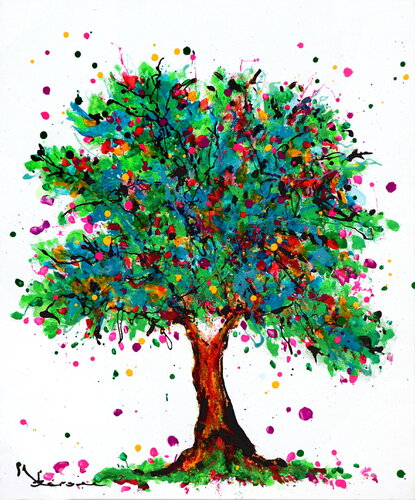 Arbre de printemps by Kspersee, Painting for Sale on Select