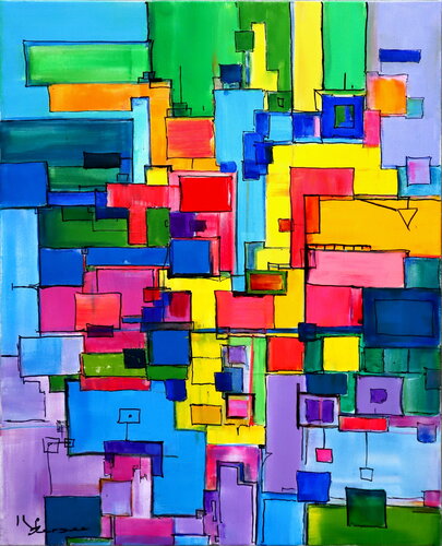 Le labyrinthe by Kspersee, Painting for Sale on Select