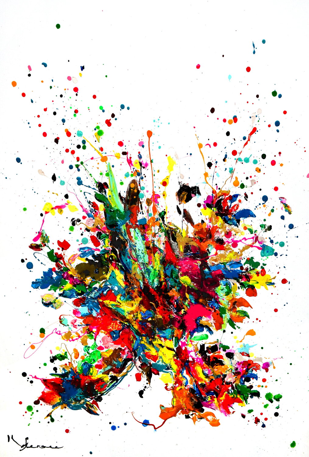 Celebration Kspersee Original painting for sale