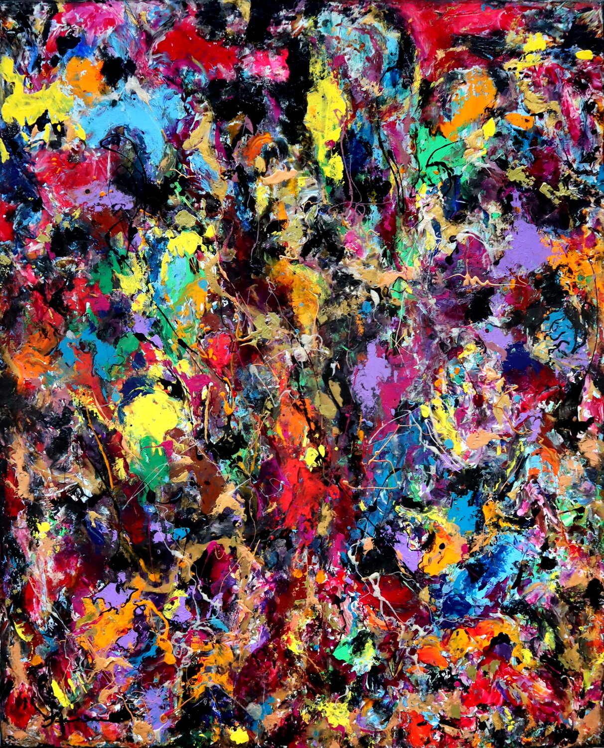 Colors of my life Kspersee Original painting for sale