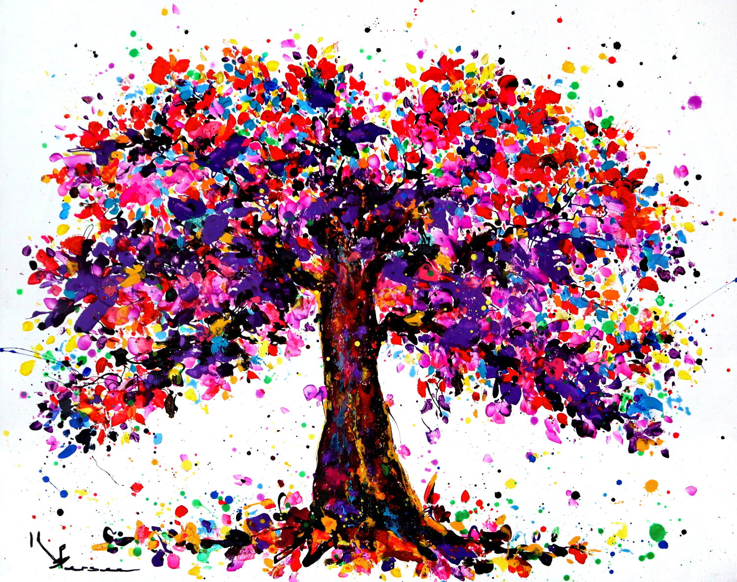 The dream tree Kspersee Original painting for sale
