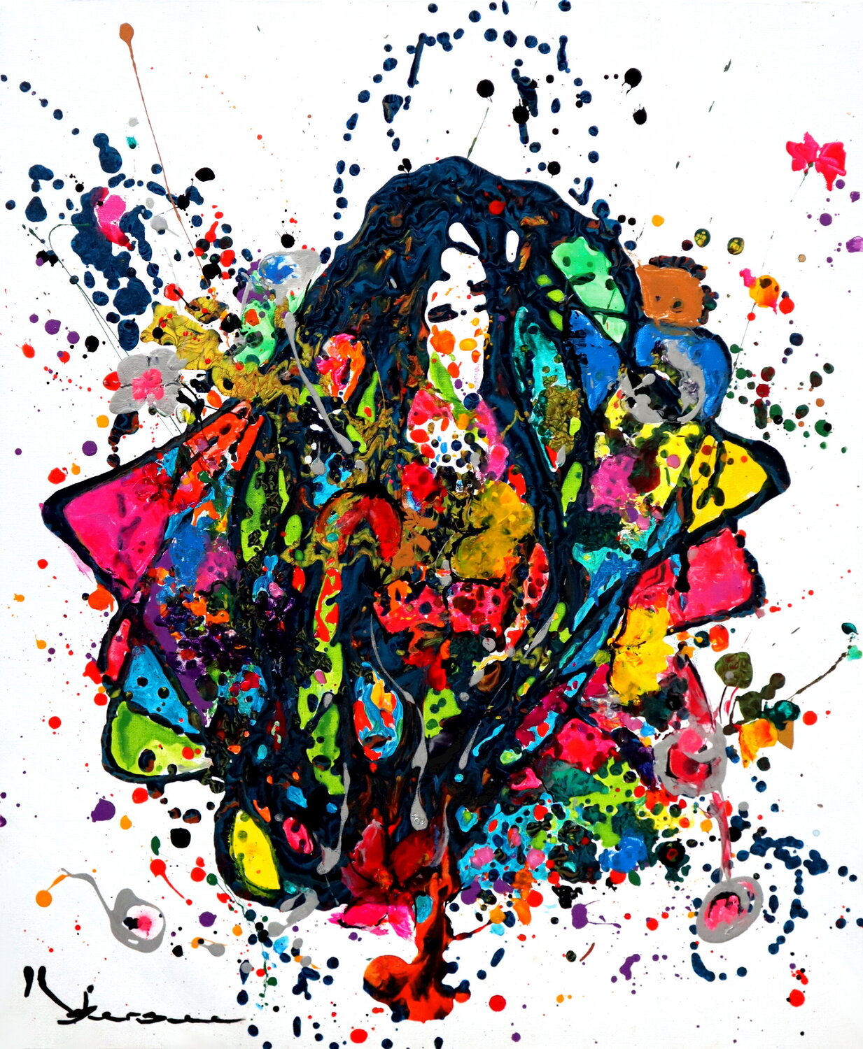 Follow of joy Kspersee Original painting for sale