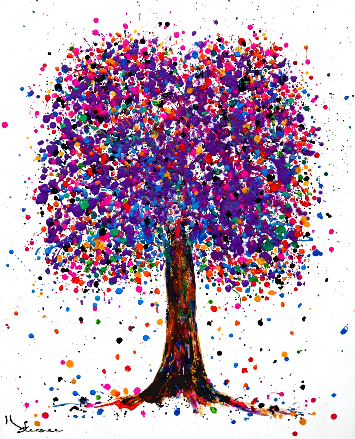 Tree of hope Kspersee Original painting for sale