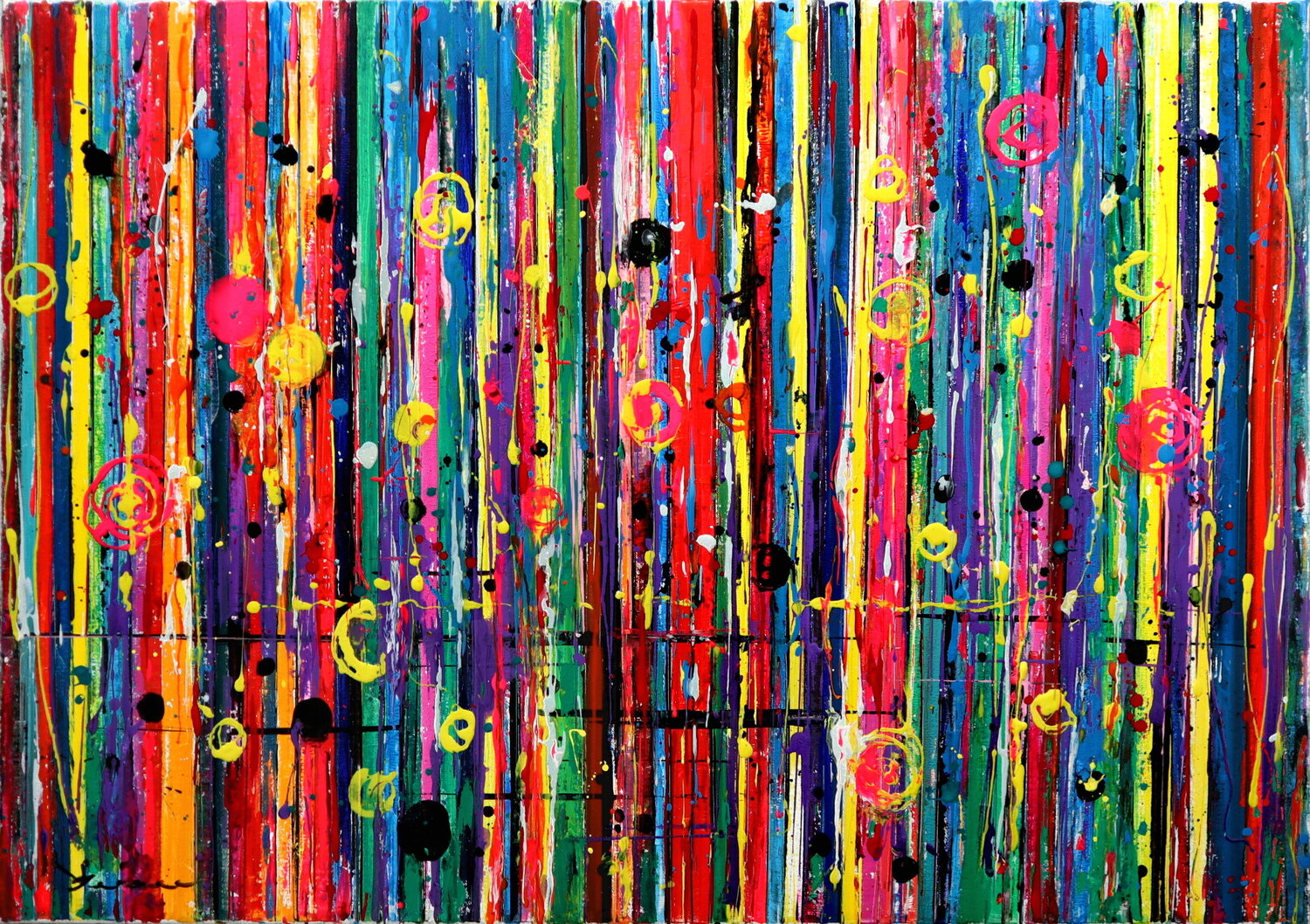 Les bulles s'envolent Kspersee Original painting for sale