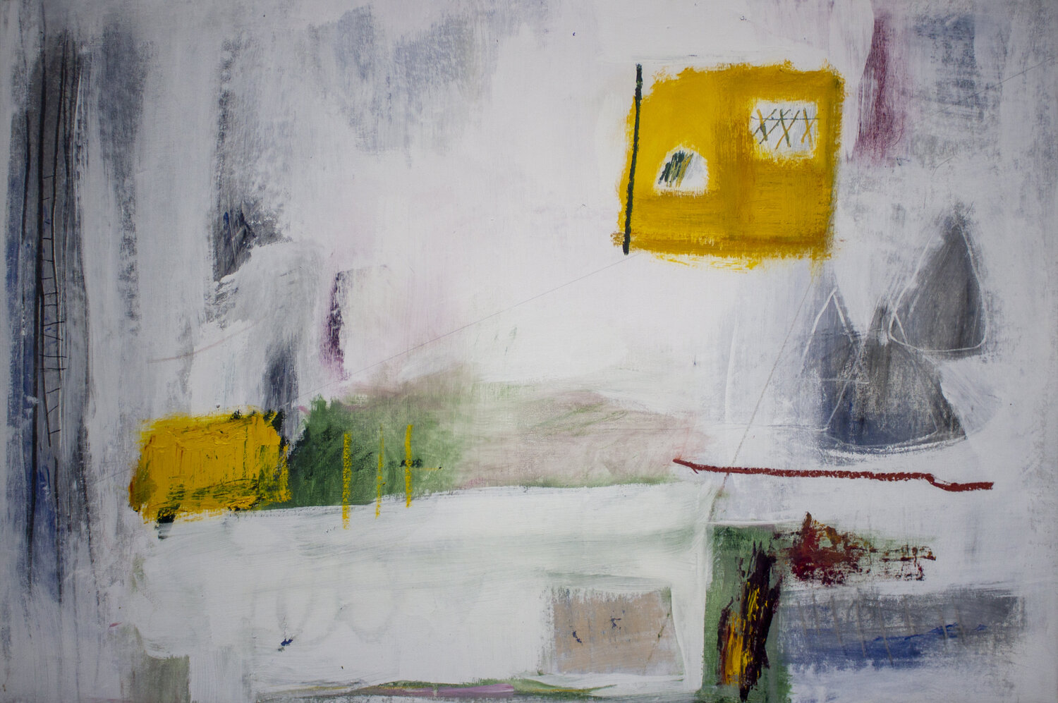A Time So Far From Here, I Do Not Believe It Exists Brian Jerome Original painting for sale