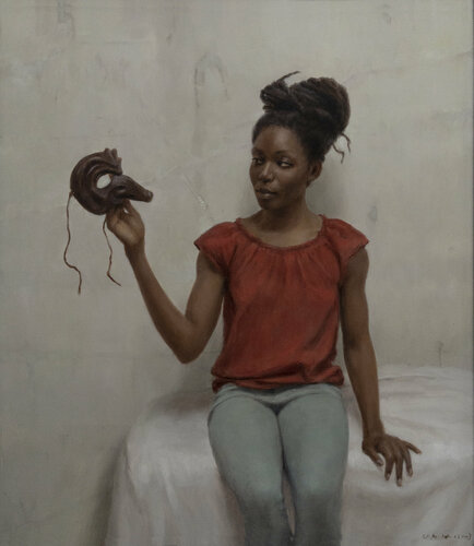 Red by Harry Holland, Painting for Sale on Select