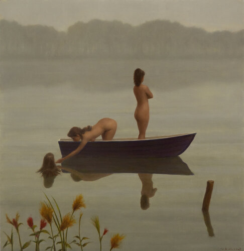 Misty 3 by Harry Holland, Painting for Sale on Select