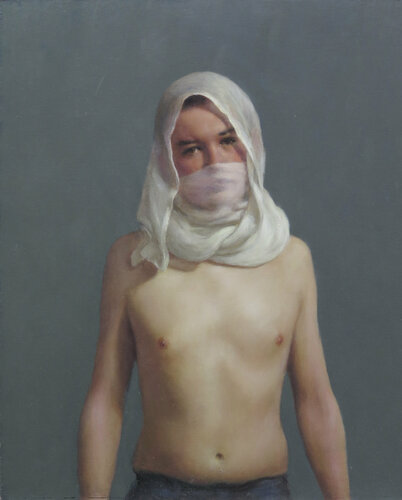 Man Veil by Harry Holland, Painting for Sale on Select