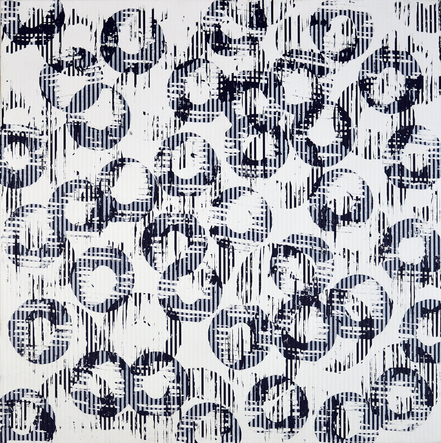 MTP-MONOCIRCLEROUND-01 Laurent Prudot Original painting for sale