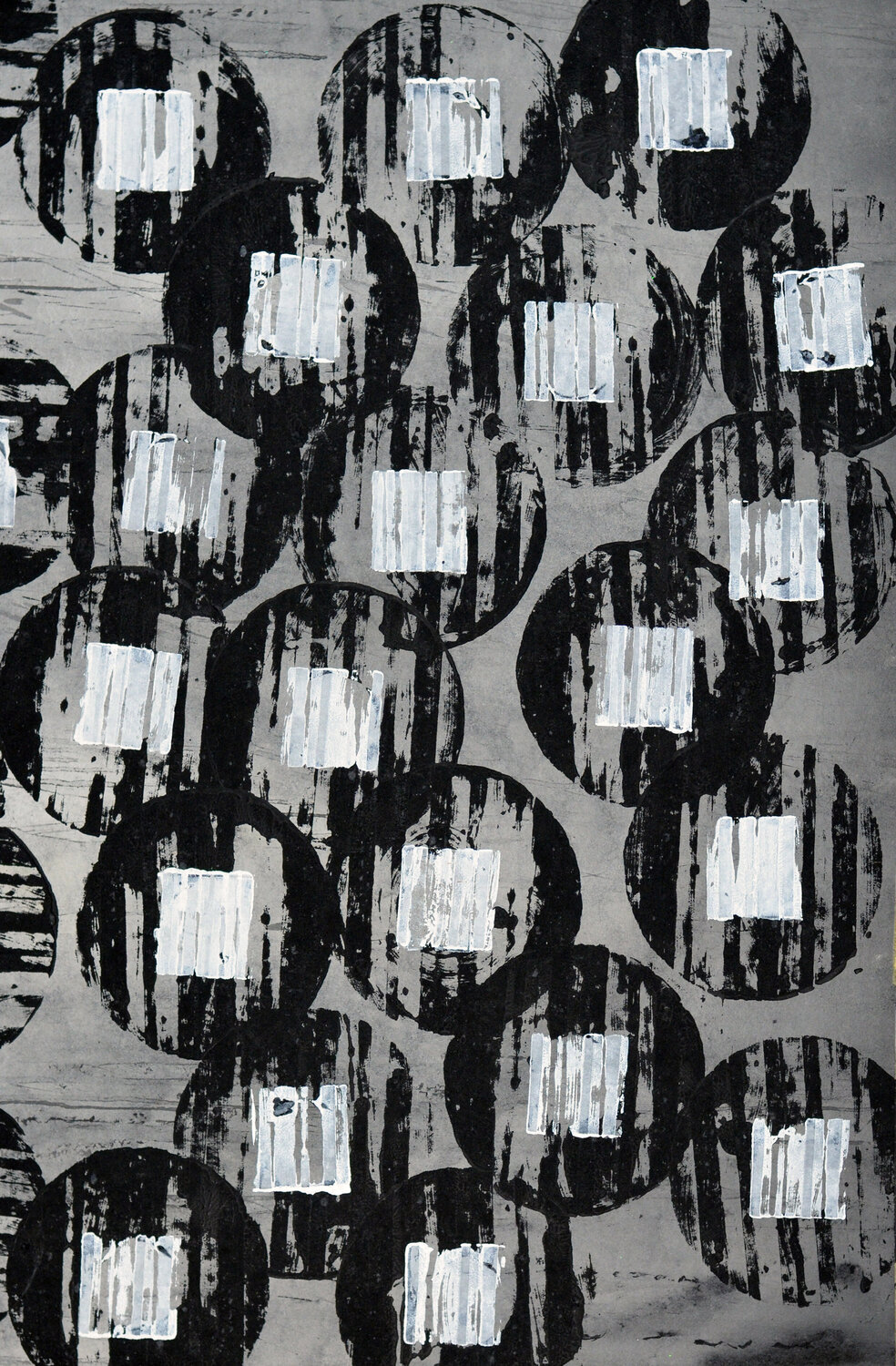 MTP-MONOCIRCLE-07 Laurent Prudot Original painting for sale
