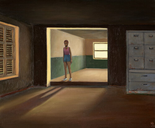Canicule by Michaël Brack, Painting for Sale on Select