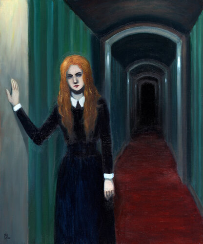 Psychopompe by Michaël Brack, Painting for Sale on Select