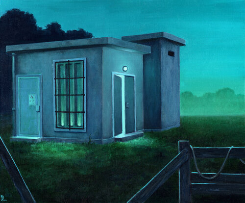 Le transformateur by Michaël Brack, Painting for Sale on Select